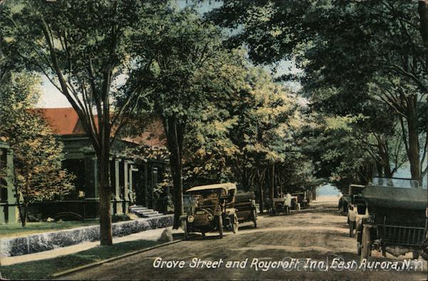 Grove Street and Roycroft Inn East Aurora New York