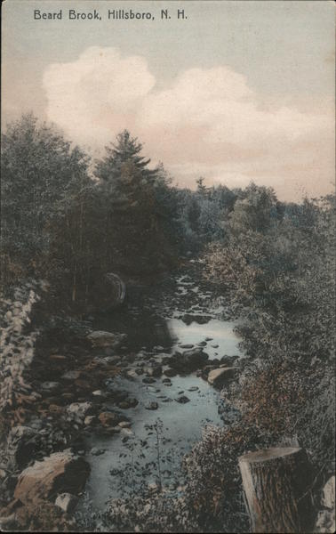Beard Brook Hillsboro New Hampshire