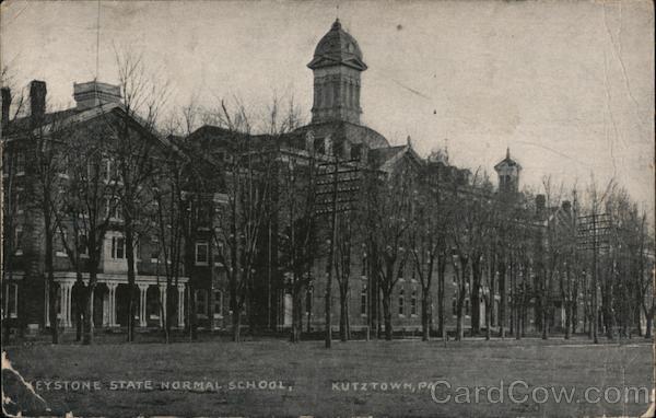 Keystone State Normal School Kutztown Pennsylvania