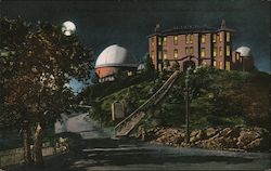 Lick Observatory by Moonlight Postcard