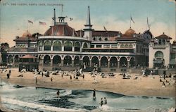 The Casino Santa Cruz, CA Postcard Postcard Postcard