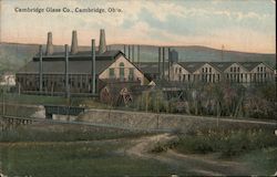 Cambridge Glass Co. Ohio Postcard Postcard Postcard