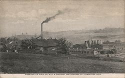 American Tin Plate Co. Mill & Guernsey Earthenware Co. Postcard