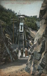 Angel's Flight Postcard