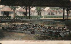 Model of Jerusalem Postcard