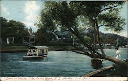 Scene on Wesley Lake Postcard