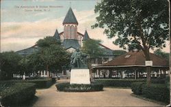 The Auditorium & Stokes Monument Postcard