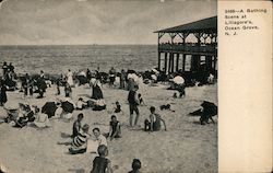 A Bathing Scene at Lillagore's Postcard