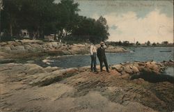 Shore Scene, Indian Neck Branford, CT Postcard Postcard Postcard