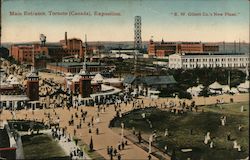 Main Entrance, Expostion Postcard