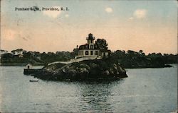 Pomham Light Postcard