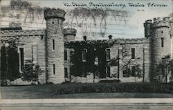 Ill. State Penitentionary Main Prison Postcard