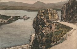 Apache Trail at Roosevelt Dam Postcard