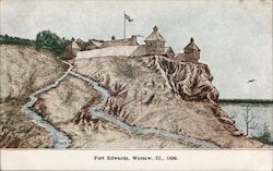 Fort Edwards Postcard