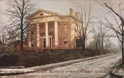 The Old Buford Mansion, Residence of Hon. E.W. Hurst Rock Island, IL Postcard Postcard Postcard