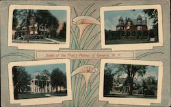 Some of the Pretty Homes Postcard