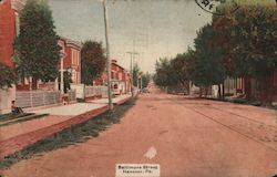 Baltimore Street Hanover, PA Postcard Postcard 