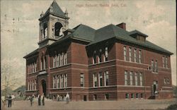 High School Building Santa Ana, CA Postcard Postcard Postcard