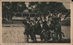 Live Oak Hotel Long Beach, MS Postcard Postcard Postcard