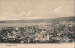 View of Town Postcard