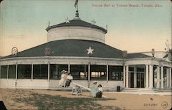 Dance Hall at Toledo Beach Postcard