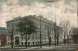 Central High School Postcard