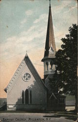 Baptist Church Millerton, NY Postcard Postcard 