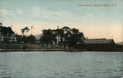 Water View of Iona Island Postcard