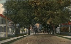 Hoosick Street View Postcard