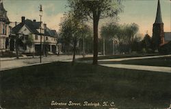 Edenton Street View Postcard