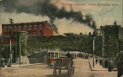 Railroad Arch, Main Street Postcard