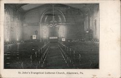 St. John's Evangelical Lutheran Church Postcard