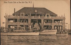 New Yacht Club Postcard
