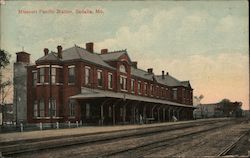 Missouri Pacific Station Postcard