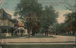 Broadway, East from Kentucky Postcard