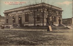 U.S. Post Office Building Fayetteville, AR Postcard Postcard Postcard