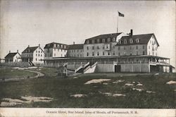 Oceanic Hotel, Star Island, Isles of Shoals Postcard