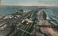Panoramic View of the Tent City Coronado, CA Postcard Postcard Postcard