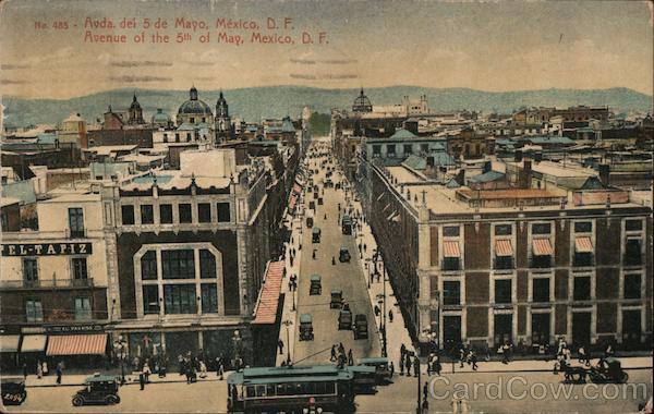 Avenue of the 5th of May, Mexico, D.F.