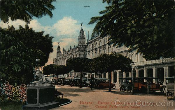 Parque Central, Acera del Louvre Havana Cuba
