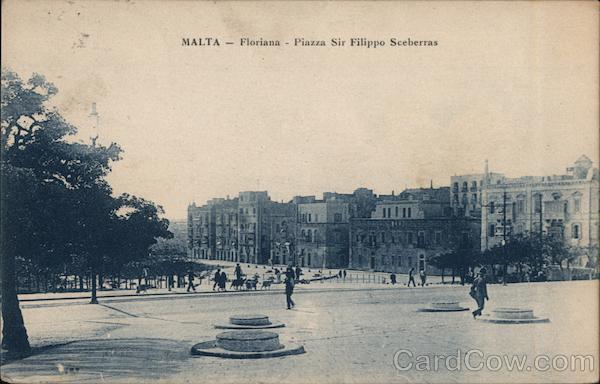 Piazza Sir Filippo Sceberras Floriana Malta