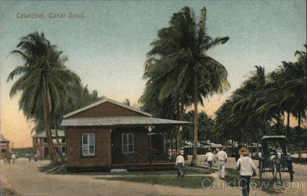 Cristobal street scene Cristobol Panama