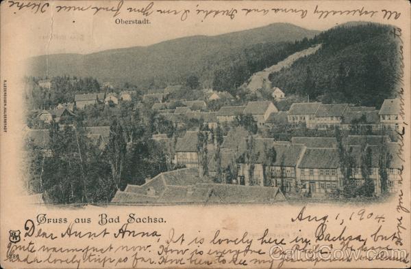 Oberstadt, Gruss aus Bad Sachsa Germany