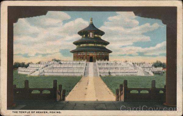The Temple of Heaven Peking China