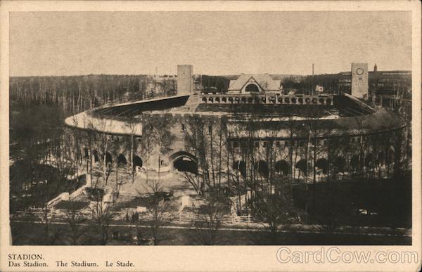 The 1912 Olympic Stadium Stockholm Sweden