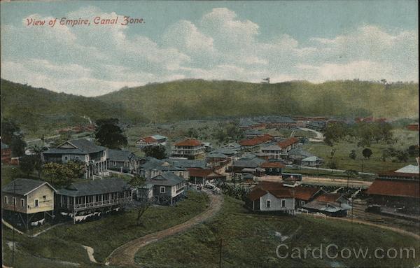View of Town, Canal Zone Empire Panama