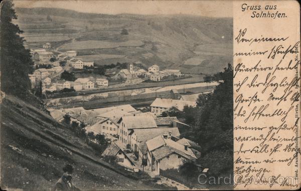 Greetings from Solnhofen Germany