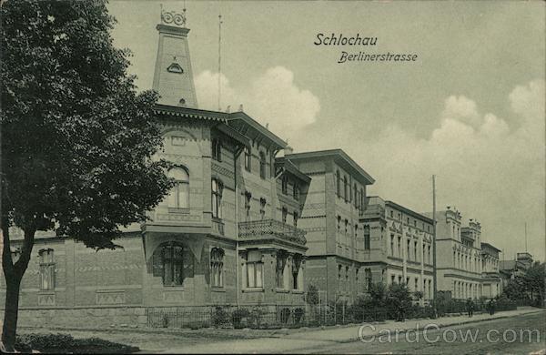 Schlochau - Berliner Strasse Poland Eastern Europe