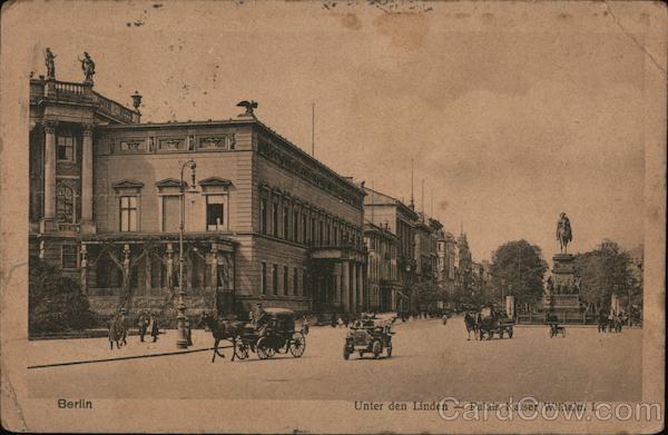 Unter den Linden - Palais Kaiser Wilhelm I Berlin Germany