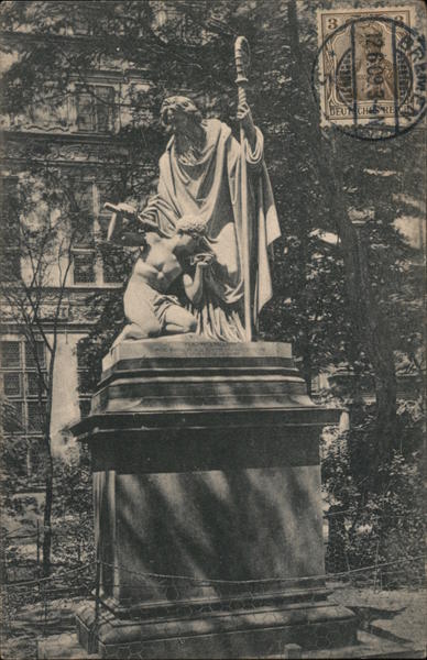 Ansgar-Statue von Karl Steinhäuser Bremen Germany